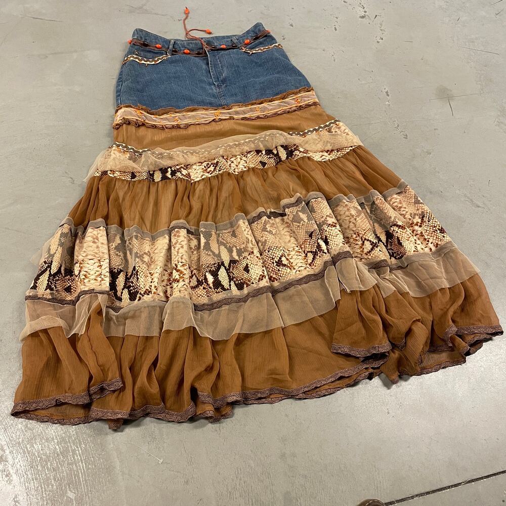 Y2K paradise ny bohemian skirt 29 waist
